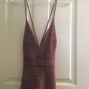 Lavander prom dress